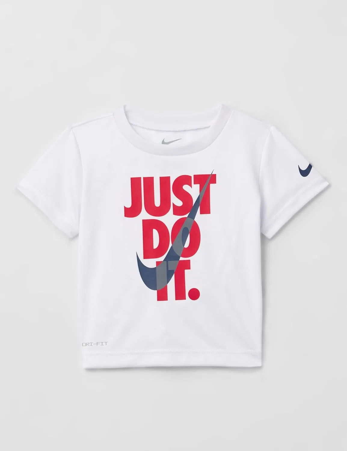 Набор футболка и шорты Dri-FIT Just Do It Nike, белый/темно-синий — фото 3