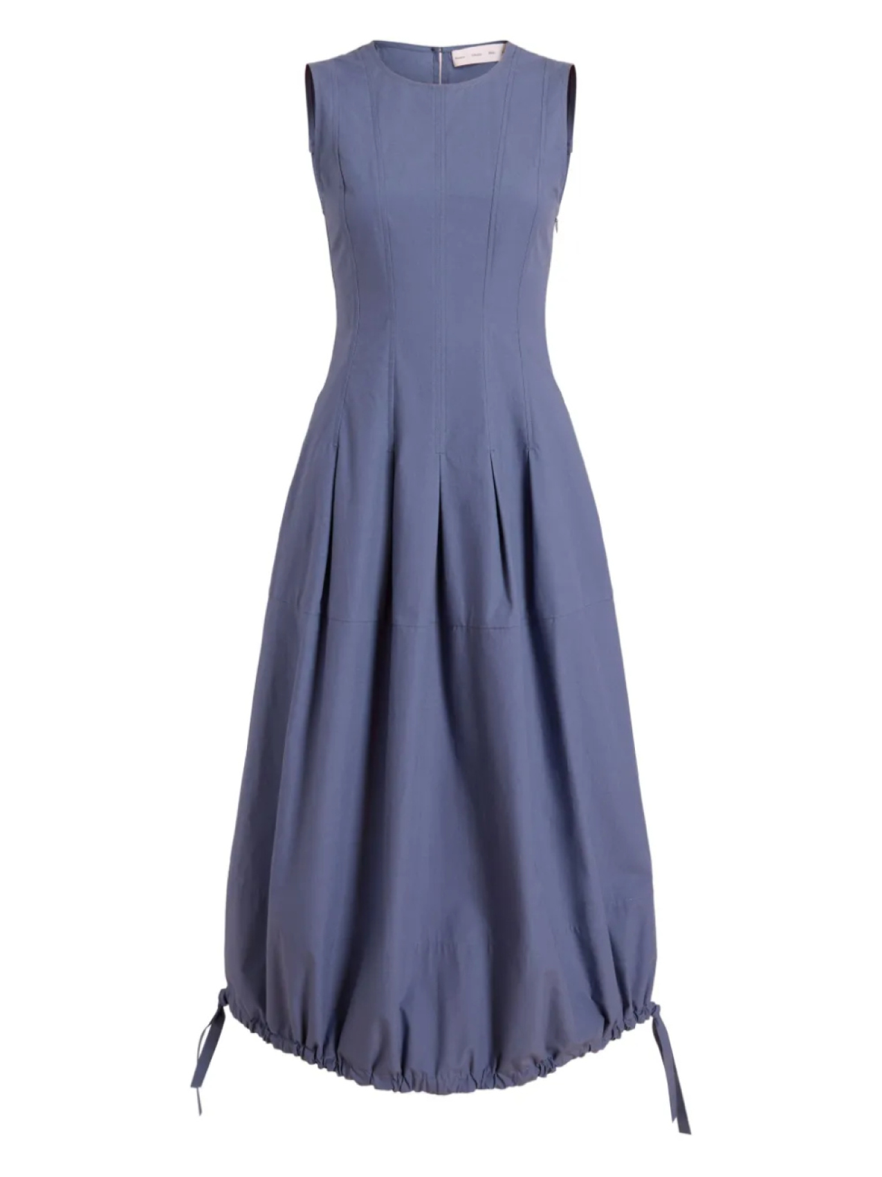 

Proenza Schouler White Label платье без рукавов со складками, синий