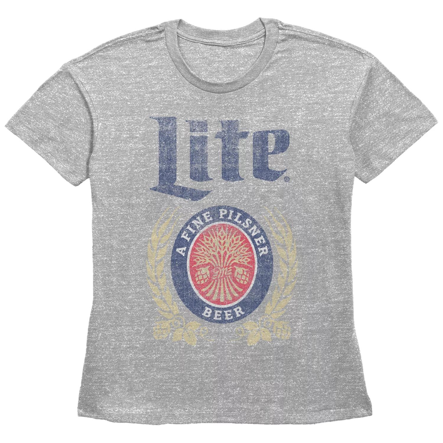 Футболка Miller Lite A Fine Pilsner Beer Crest для юниоров с рисунком Licensed Character