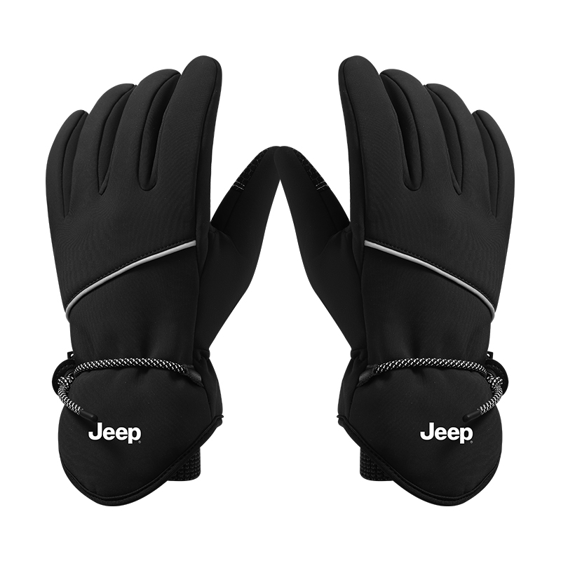 

Утолщенные лыжные перчатки мужские Jeep