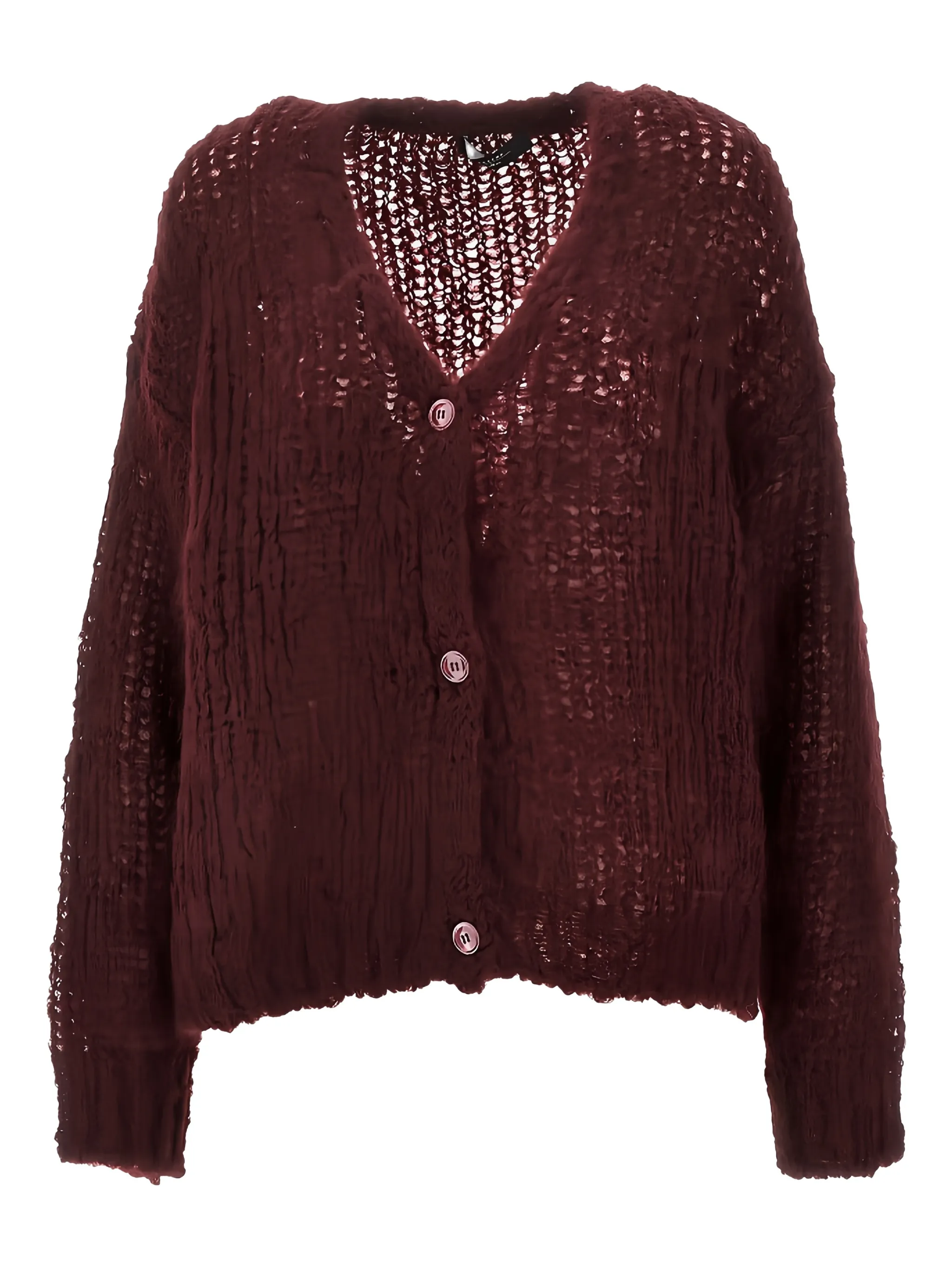 

Кнопка трикотажный кардиган Weekend Max Mara, красный