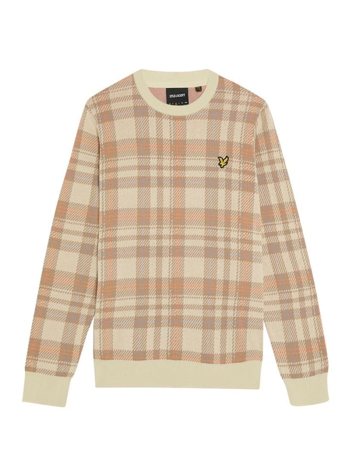 

Вязаный свитер Lyle & Scott, цвет mondbeige