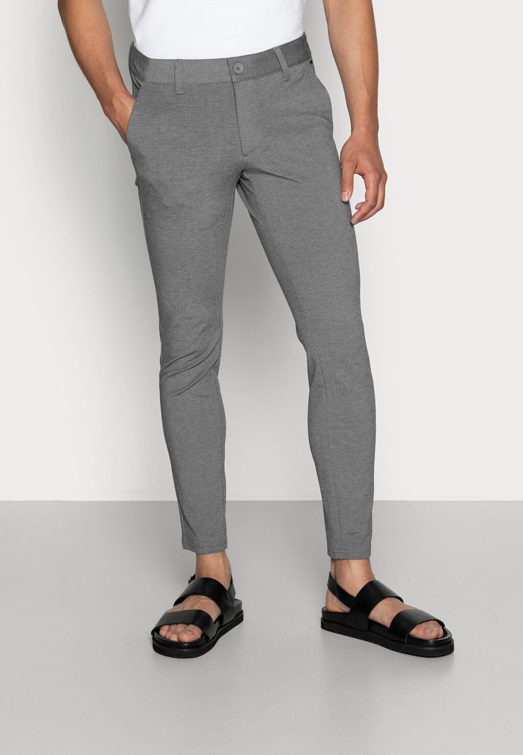 

Брюки Onsmark Only & Sons, цвет medium grey melange