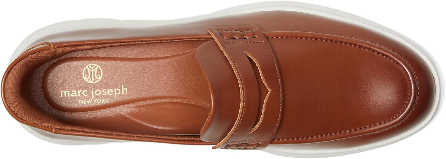 Мужские лоферы Marc Joseph New York Douglas Street (технология Hands Free), Cognac Napa Leather — фото 2