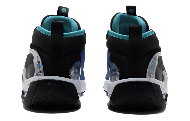 Nike Air Zoom Crossover 2 Дышащие устойчивые к истиранию кроссовки для детей Mid Top Черный Красный — фото 2