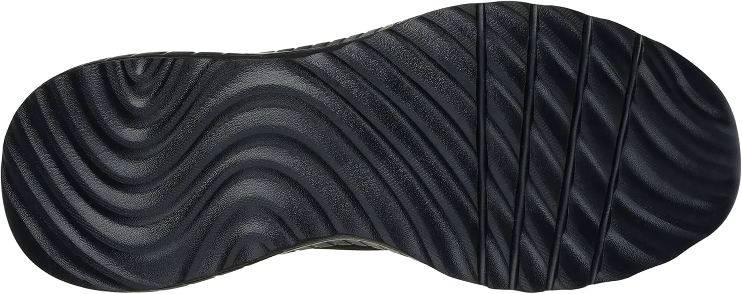 

Мужские кроссовки Skechers Bobs Squad Chaos Daily Hype без застежек, черный