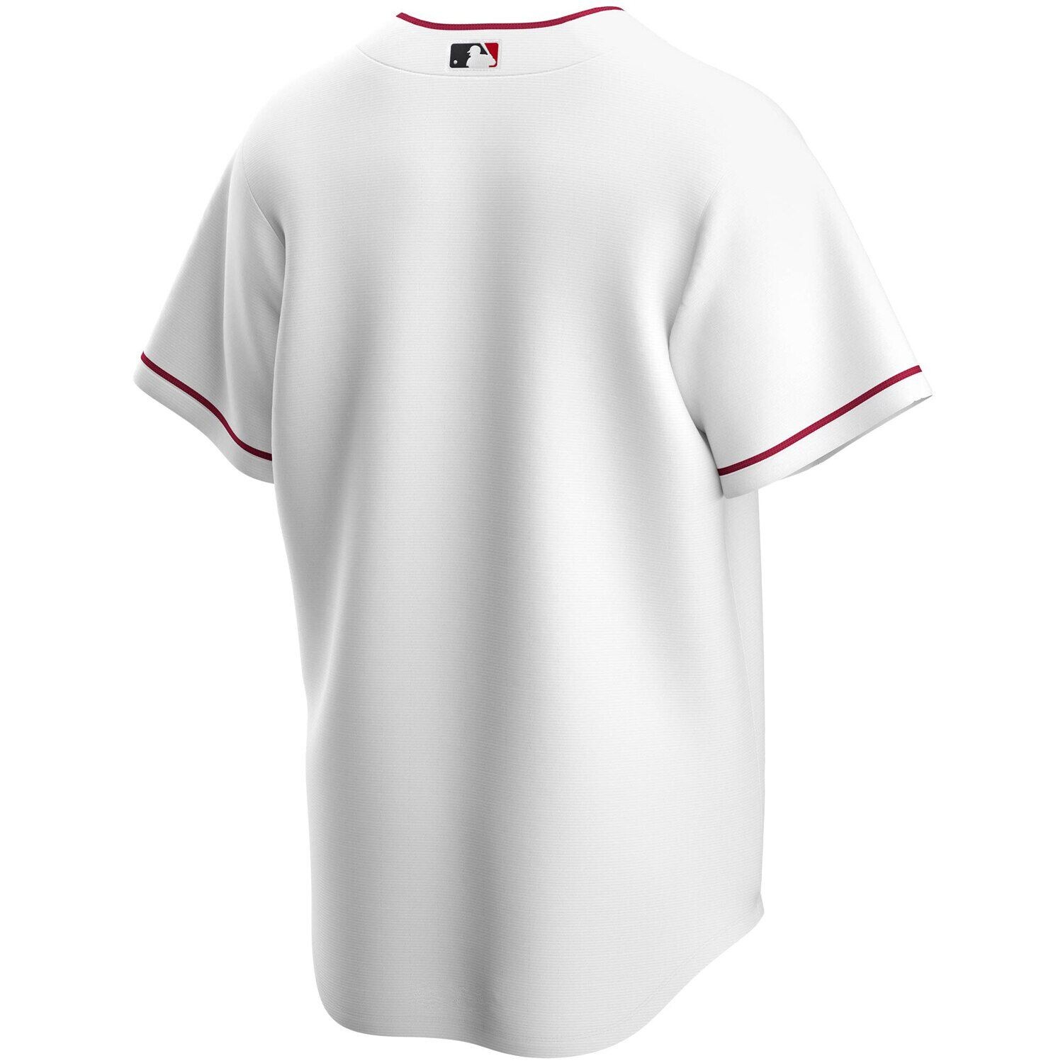 Мужская белая домашняя футболка команды Los Angeles Angels Nike — фото 2