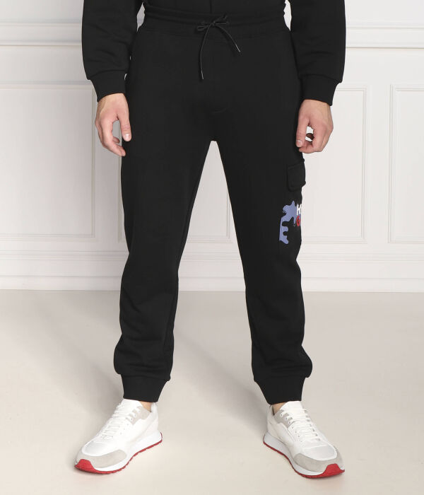 

Брюки спортивные Hugo Dobcat Regular Fit, черный