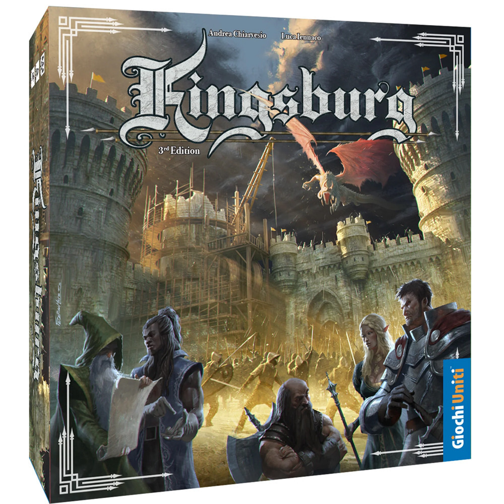 

Настольная игра Giochi Uniti Kingsburg: 3rd Edition