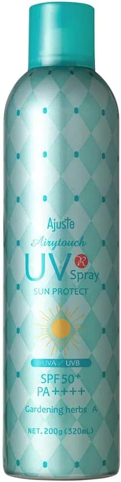 Солнцезащитный спрей Adjuster UV Spray Gardening Herb Hello Kitty Limited Bottle SPF50+ PA++++ 200 г
