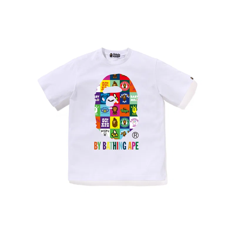 Футболка с коротким рукавом A Bathing Ape белая