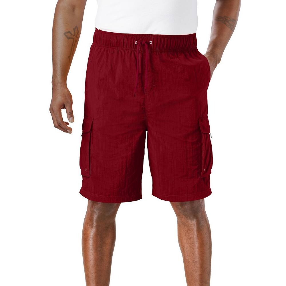 

Мужские плавки-карго Kingsize Big & Tall 8 KingSize, цвет Rich Burgundy