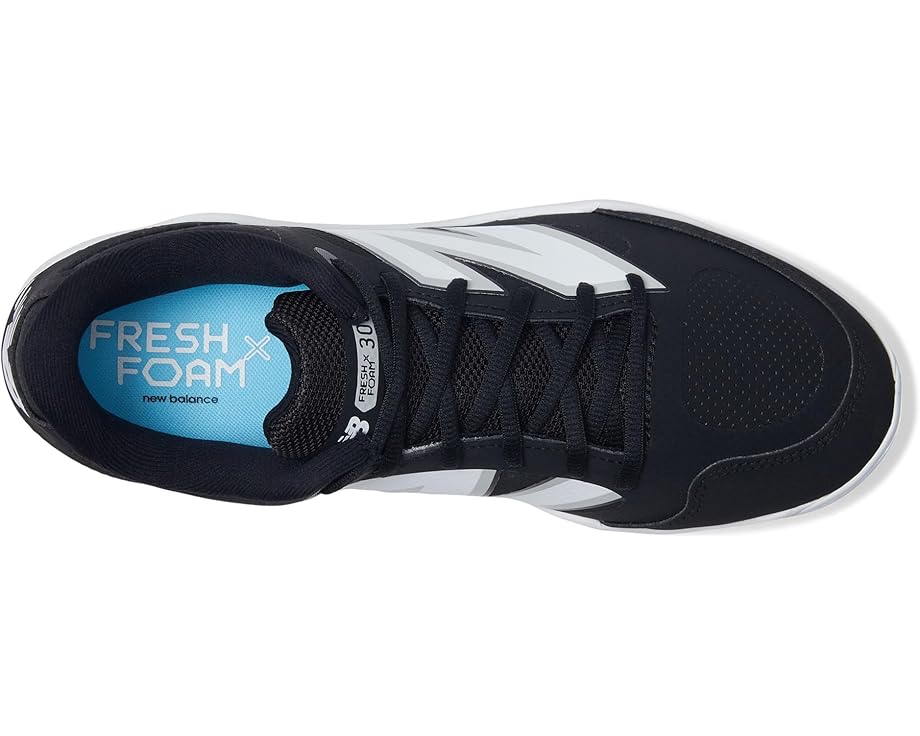 Кроссовки New Balance Fresh Foam 3000v7 Molded, черный/белый — фото 2