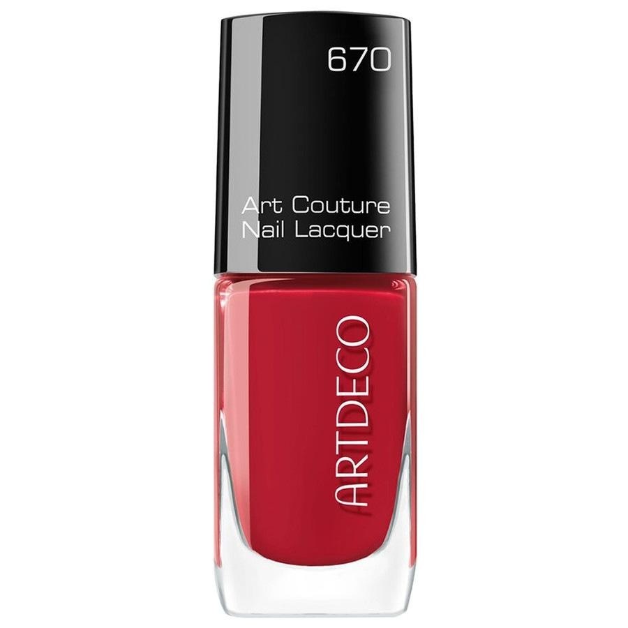 

Лак для ногтей love the iconic red art couture nail lacquer Artdeco, 670 - lady in red, объем 10 мл