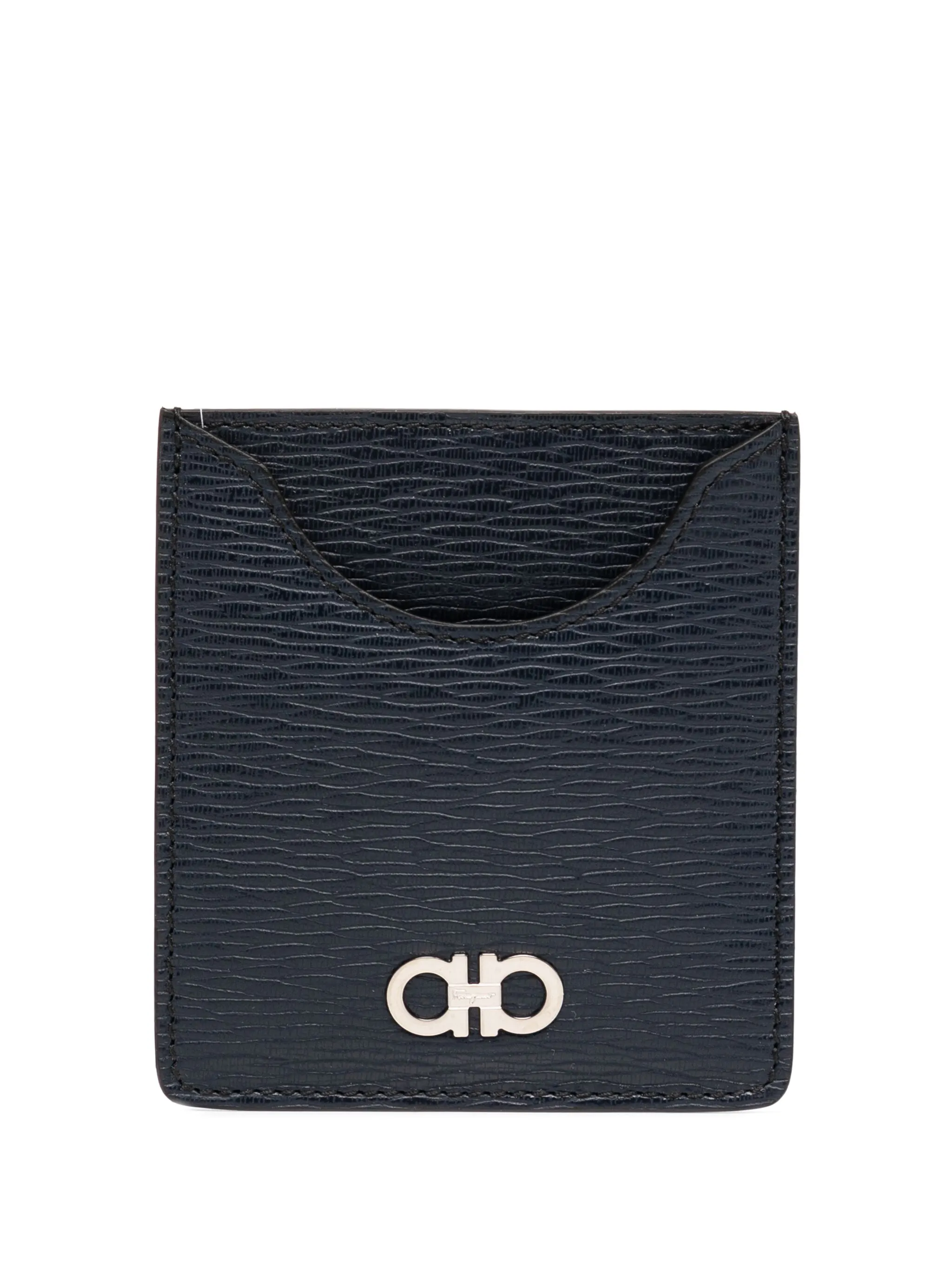 

Картхолдер с тисненым логотипом Ferragamo, синий