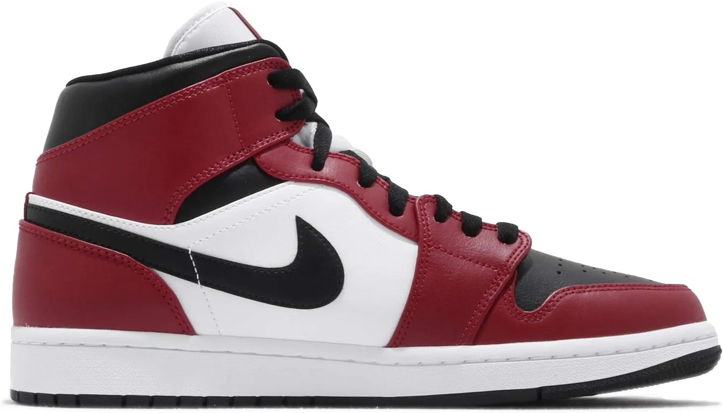 Кроссовки мужские Nike Air Jordan 1 Mid, Red, 40 EU — фото 2