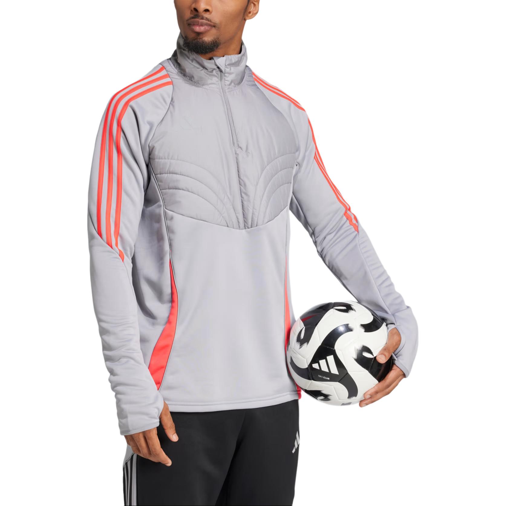Adidas Куртка Tiro 24 зимняя мужская светло-агатового цвета, Light Agate — фото 4