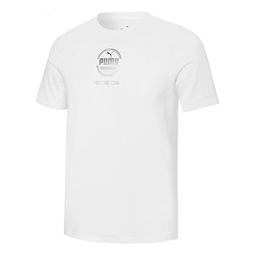 

Футболка foil graphic tee 'white' Puma, белый
