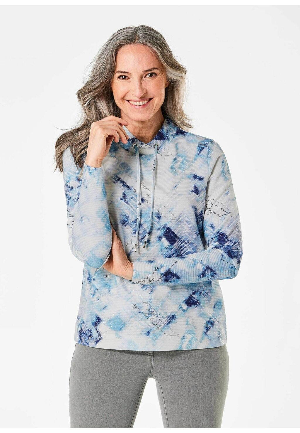 

Толстовка SWEATSHIRT GOLDNER, цвет Mottled Blue