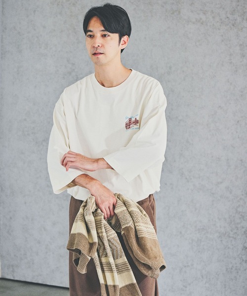 

Футболка с рукавами 3/4, разноцветная, цвета индиго BAYFLOW, Фиолетовый, Футболка с рукавами 3/4, разноцветная, цвета индиго BAYFLOW