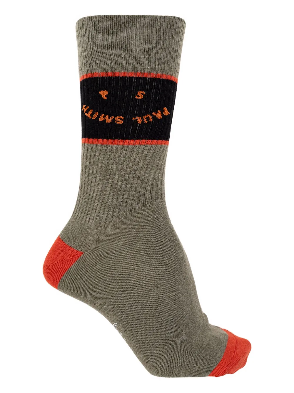 

Рифленые носки с графическим рисунком Paul Smith, серый