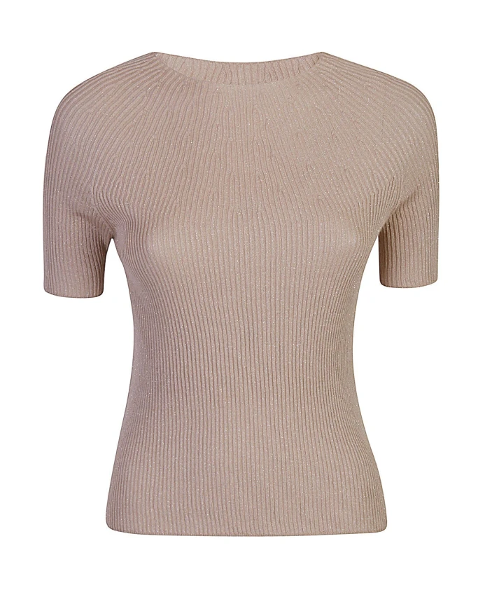 

Свитер с круглым вырезом Eleventy, бежевый