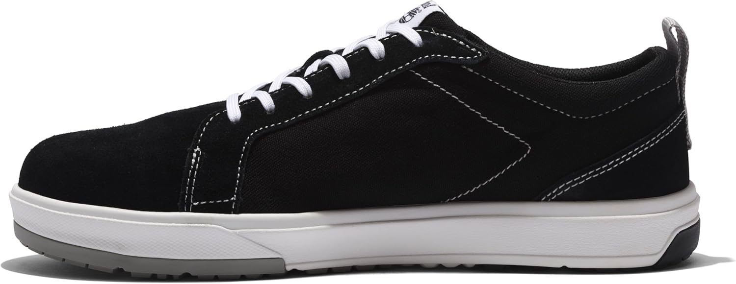 Timberland PRO мужские рабочие туфли Berkley Oxford с композитным защитным носком, Black/White V1 — фото 3