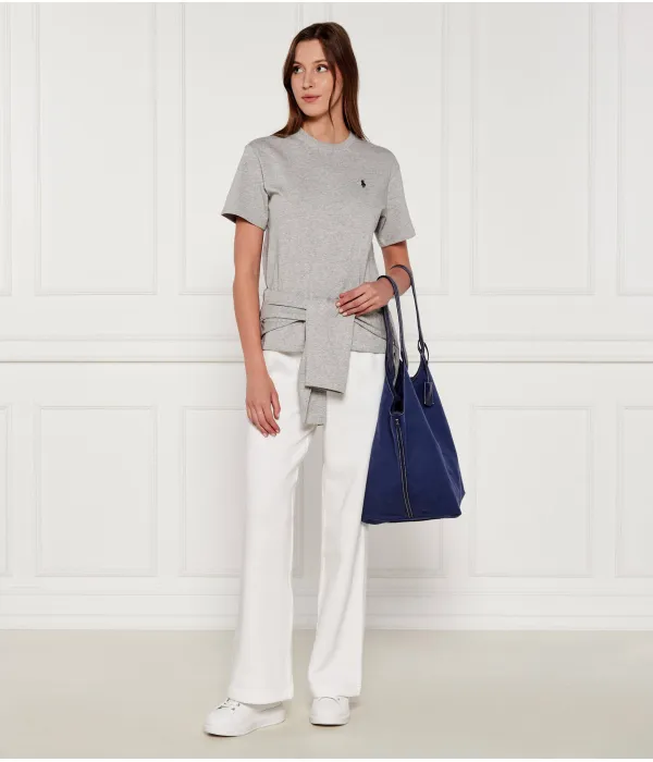 Футболка Loose fit Polo Ralph Lauren, серый — фото 2