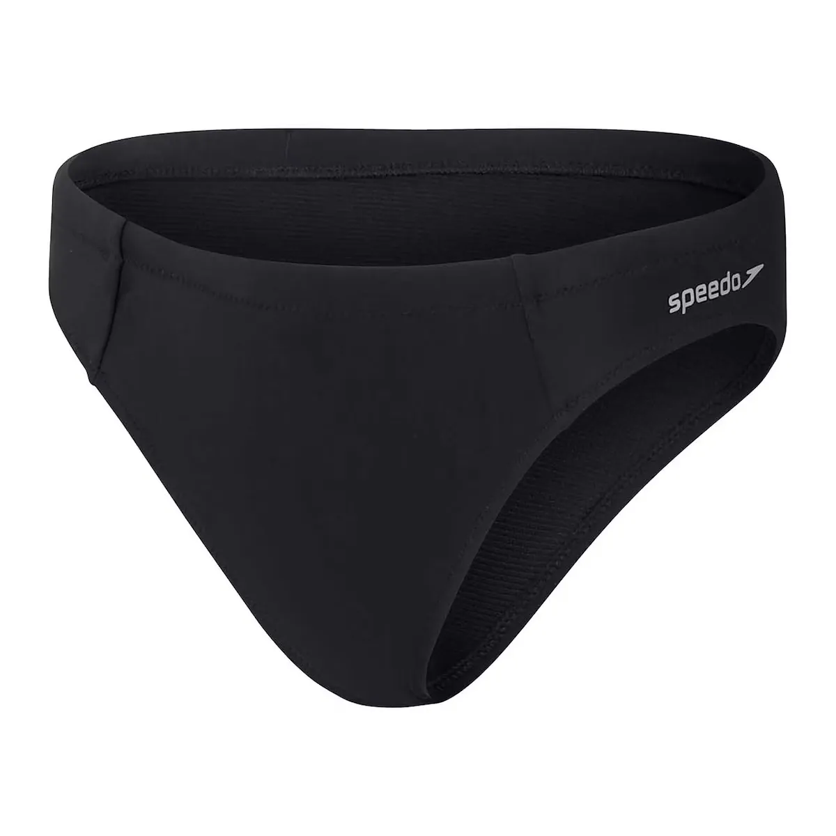 

Женский однотонный классический плавательный купальник Bottomo Speedo, чёрный