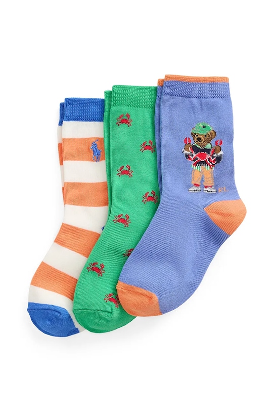 

Детские носки 3 пары Polo Ralph Lauren, синий