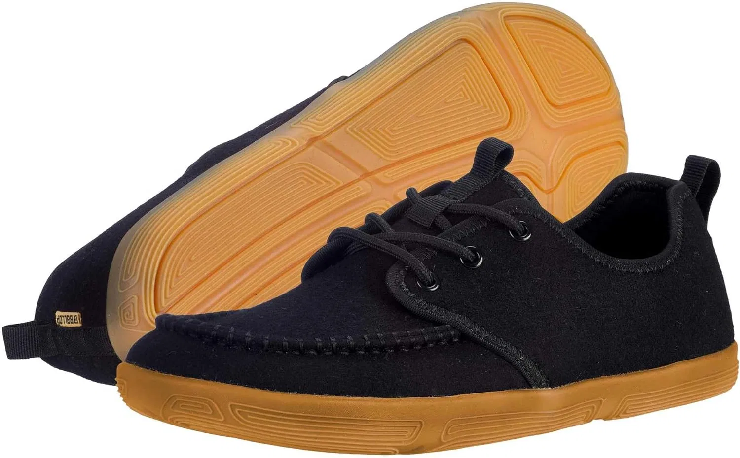 Кроссовки BALLOP Barefoot Casual Wasara Black 42, black, 42 EU — фото 3