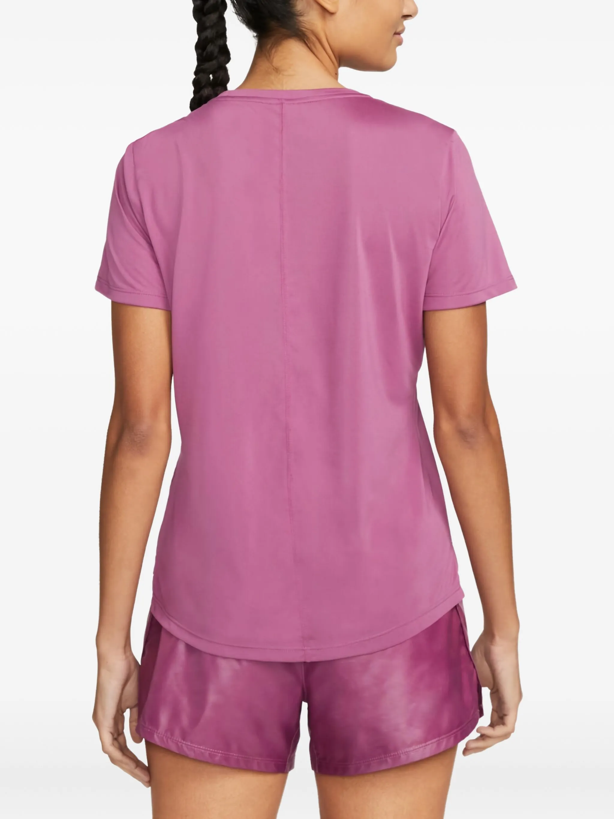 Футболка Dri-FIT Swoosh Nike, розовый — фото 4