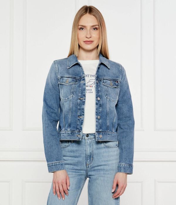 

Джинсовая куртка Slim fit Tommy Hilfiger, синий