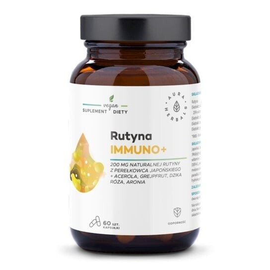 

Aura Herbals, Рутина Иммуно+ 60 капс.