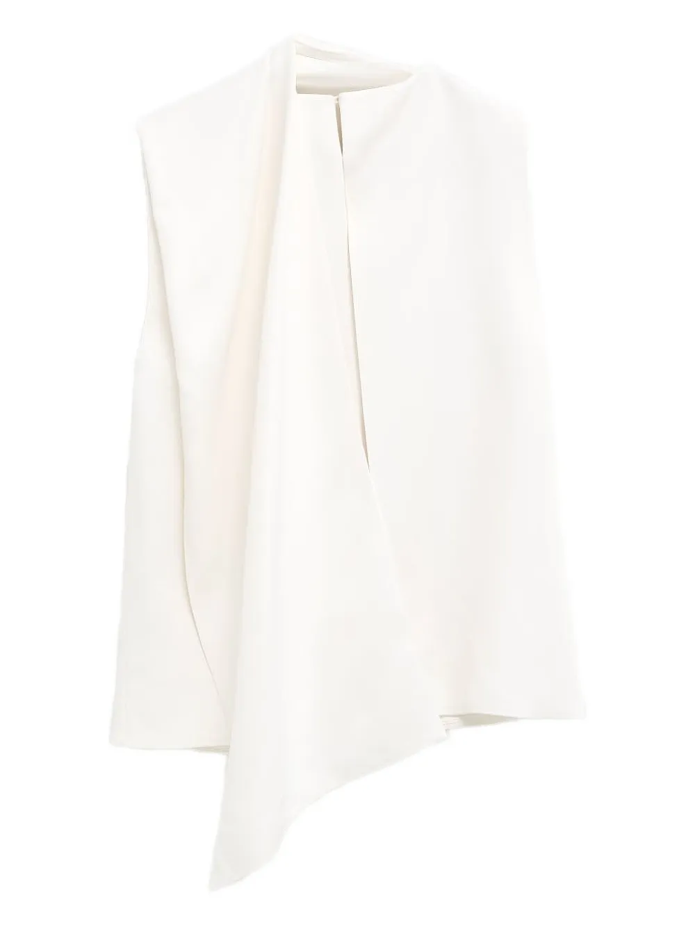 

Драпированный топ Loe Khaite, белый