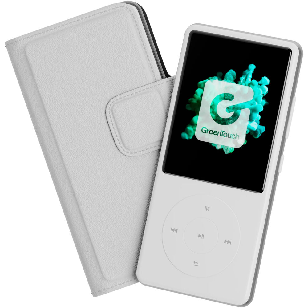 

MP3-плеер GreenTouch SIX 32 ГБ с чехлом (белый)