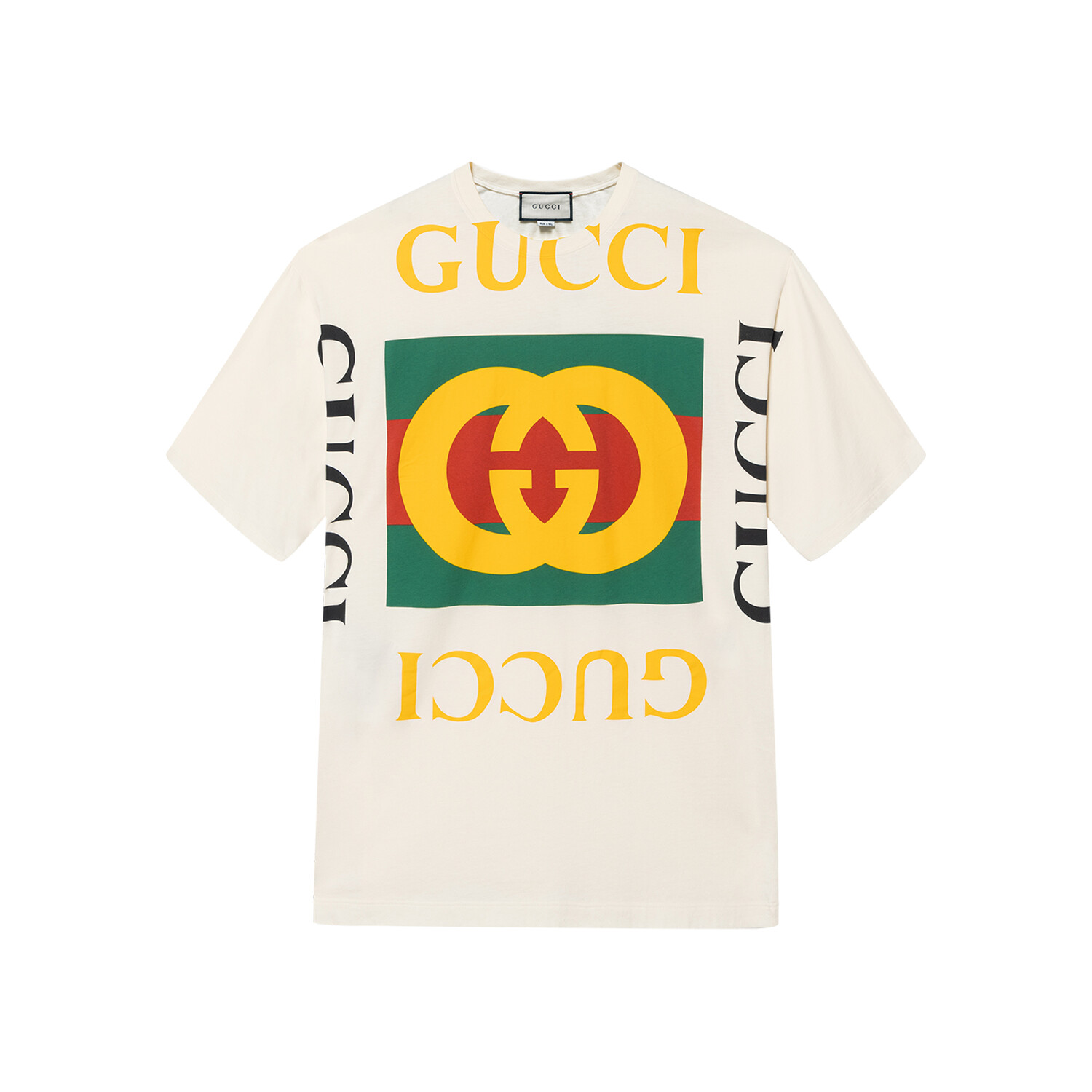 

Футболка женская Gucci с логотипом, белый