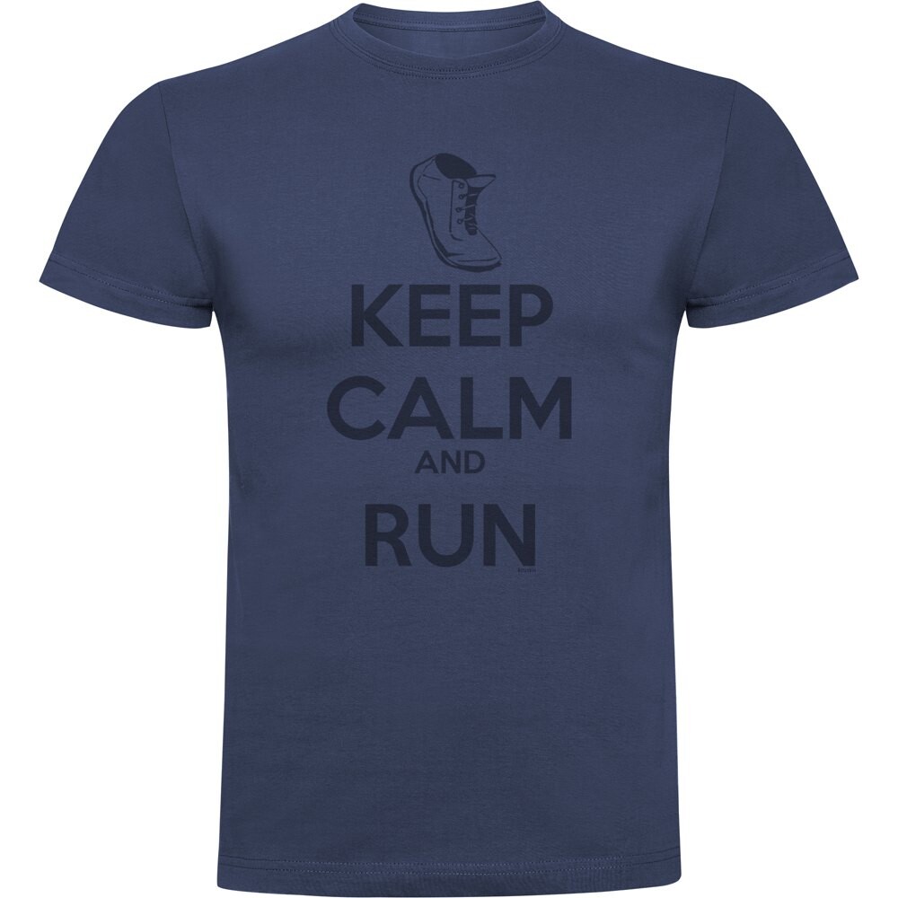 

Футболка Kruskis Keep Calm And Run, синий