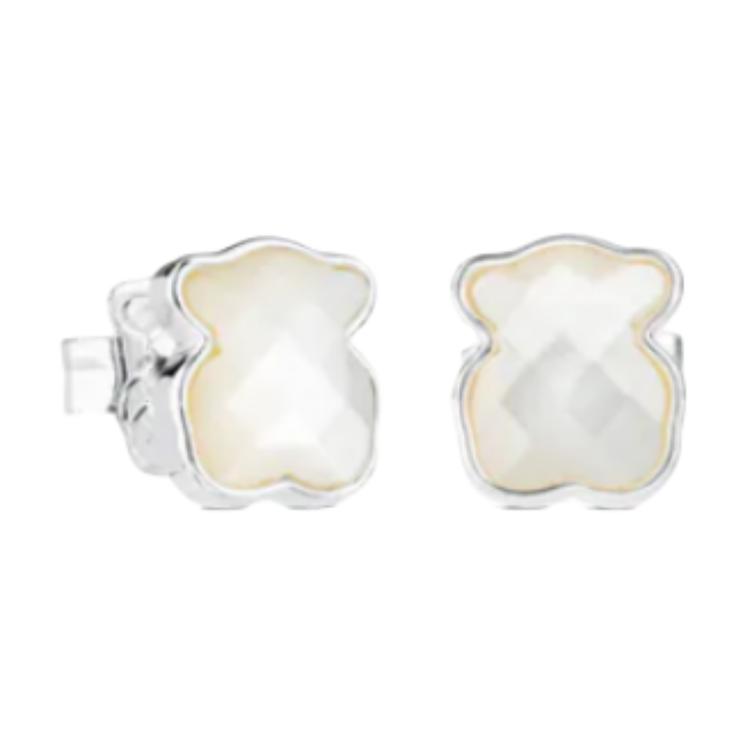 

TOUS Серьги-гвоздики Taosixiong из стерлингового серебра