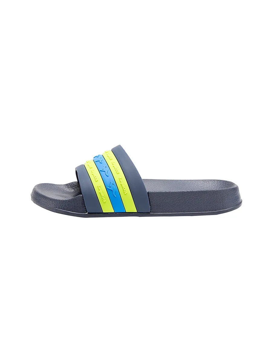 

Сандалии для купания KangaROOS "K-Slide Stripe", цвет Navy-Lime