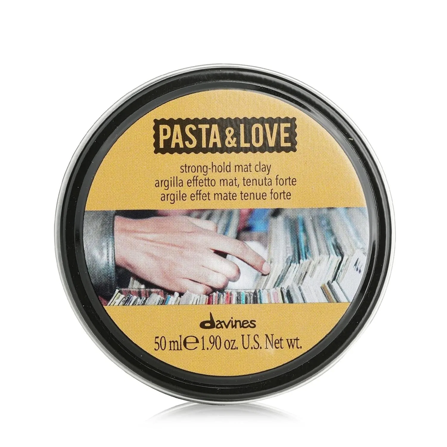 Глина для укладки волос сильной фиксации «Pasta & Love Strong Hold» от Davines Davines