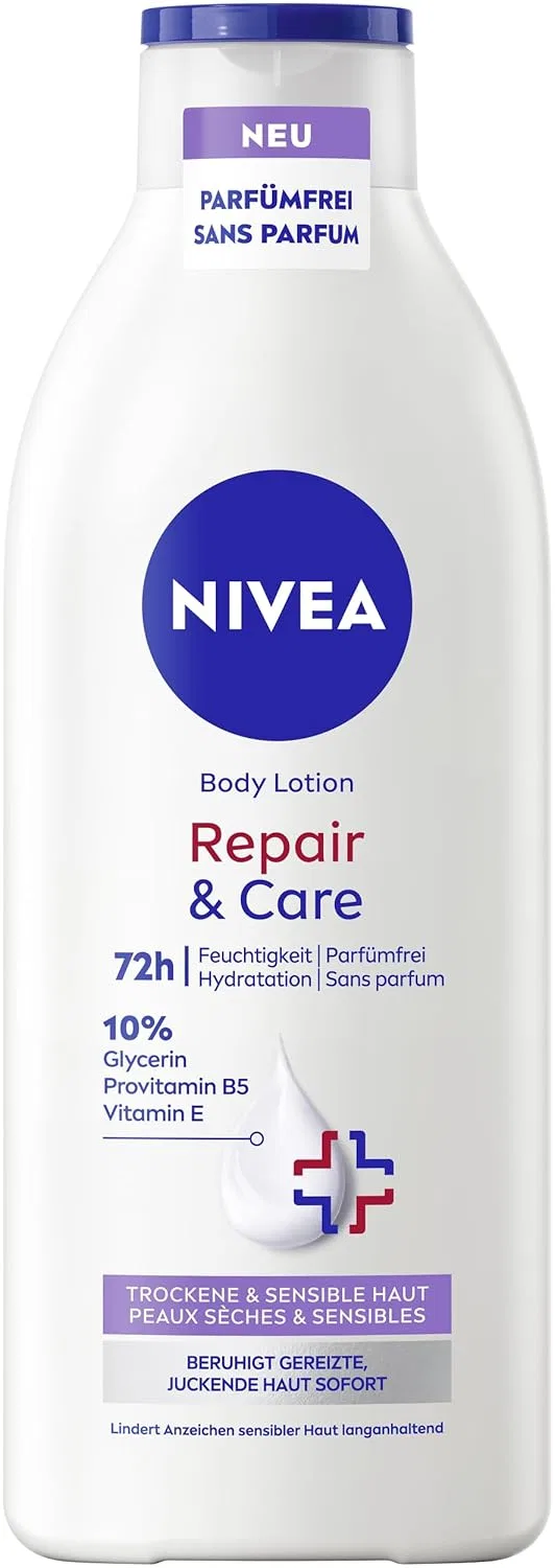Лосьон для тела «Repair & Care» без отдушек от NIVEA Nivea, White