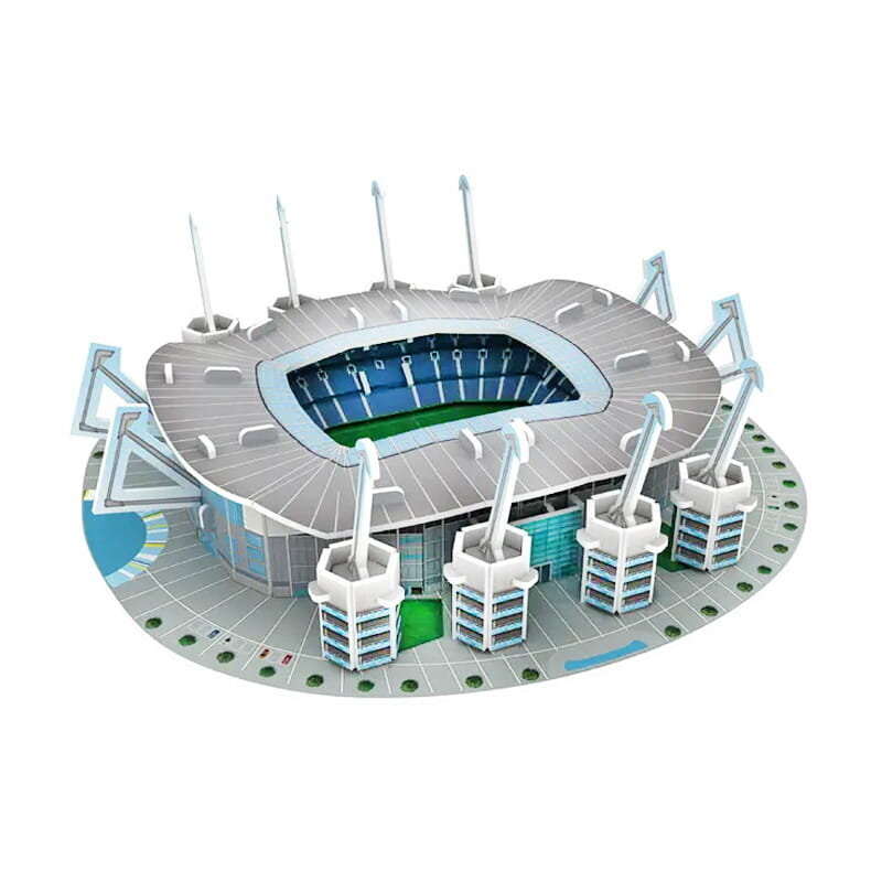 

Мини-футбольный стадион - ETIHAD - Manchester City FC - 3D пазл 47 деталей HABARRI