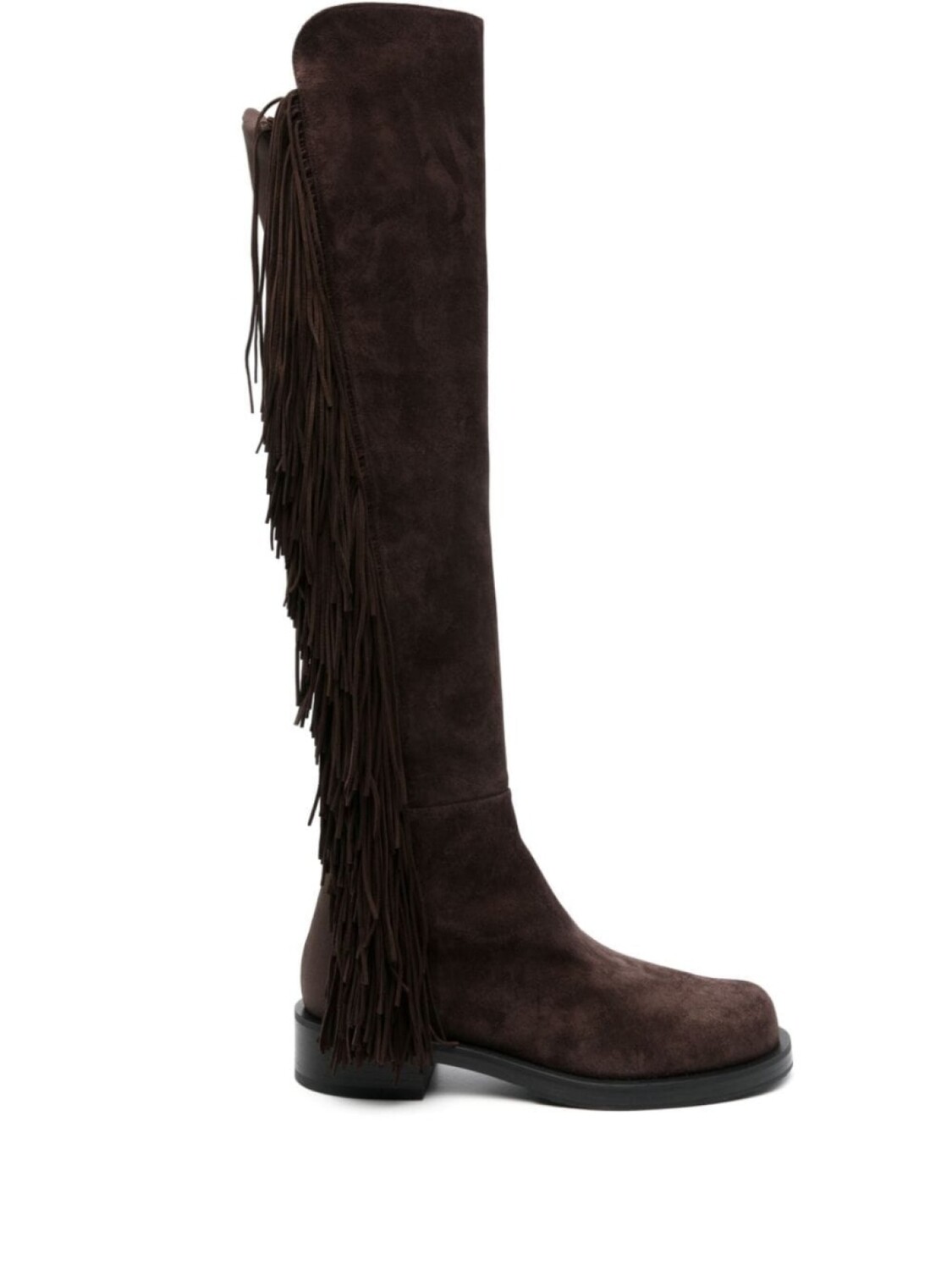 

Stuart Weitzman ботинки 5050 Bold Fringe, коричневый