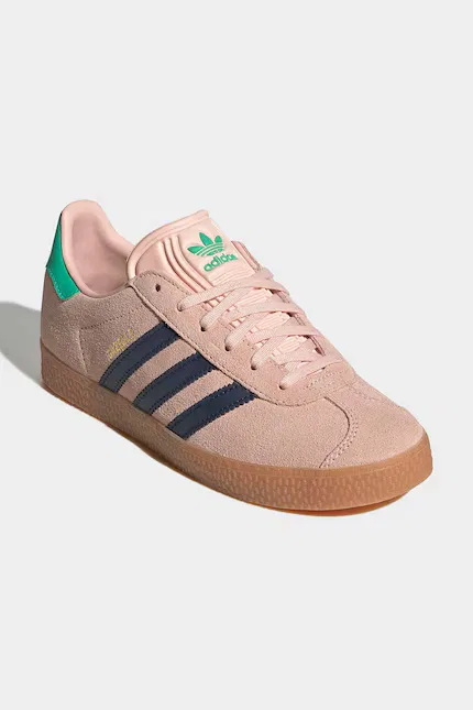 Кроссовки детские Gazelle Adidas Originals, розовый — фото 2