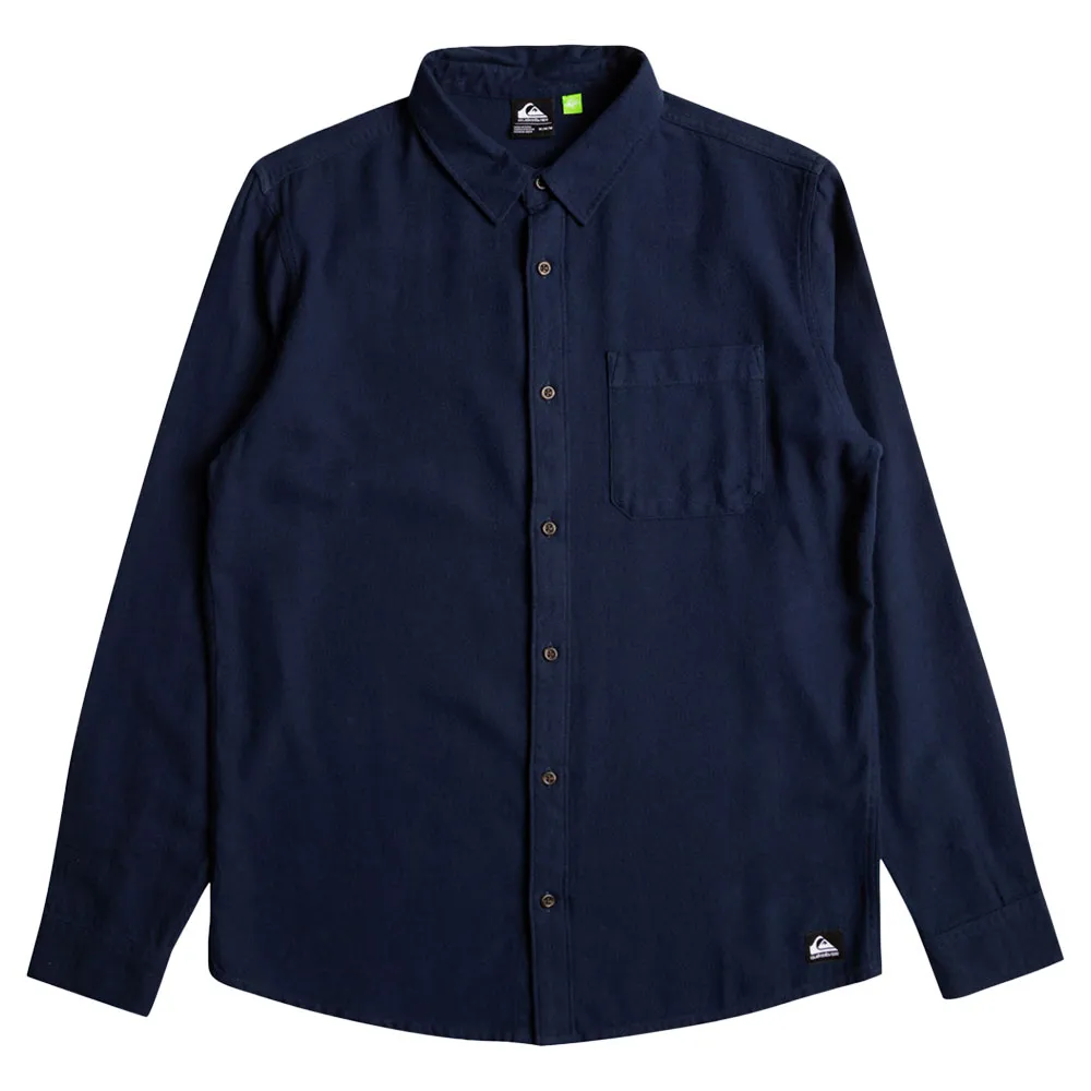 

Рубашка Quiksilver Solid Mother Fly, синий