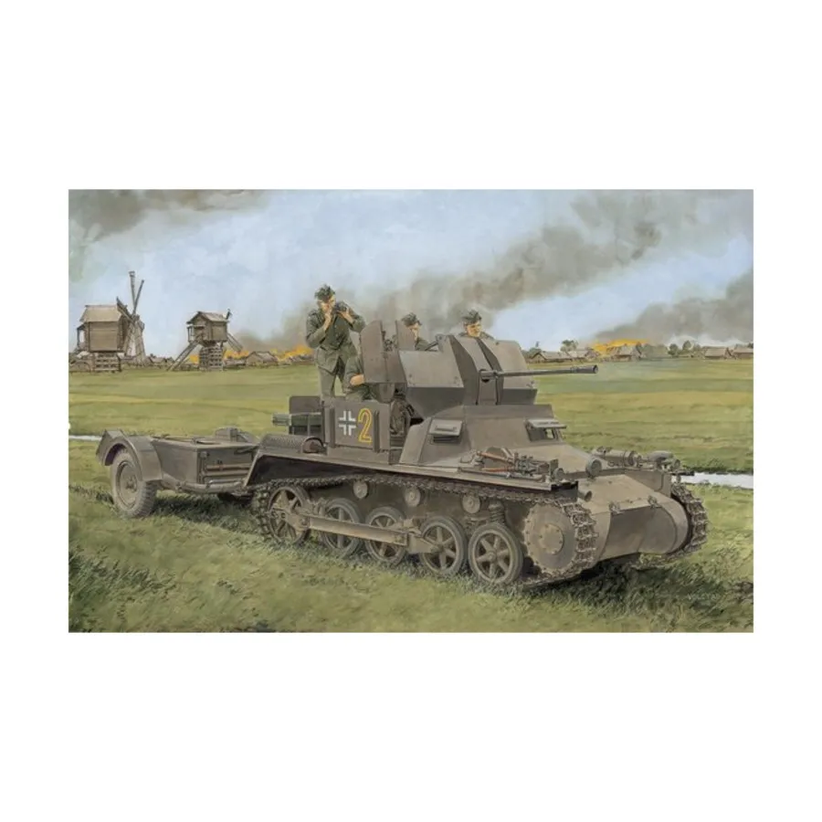

Зенитный панцер I, Dragon Models - '39 to '45 Series - Germany (1:35)