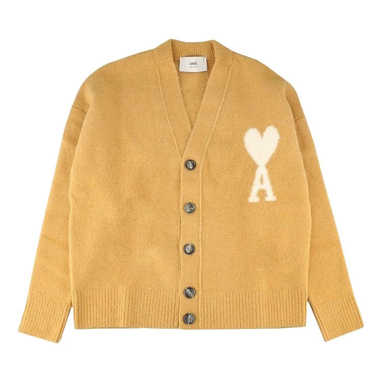 

Кардиган Ami ADC Cardigan Mustard, оранжевый