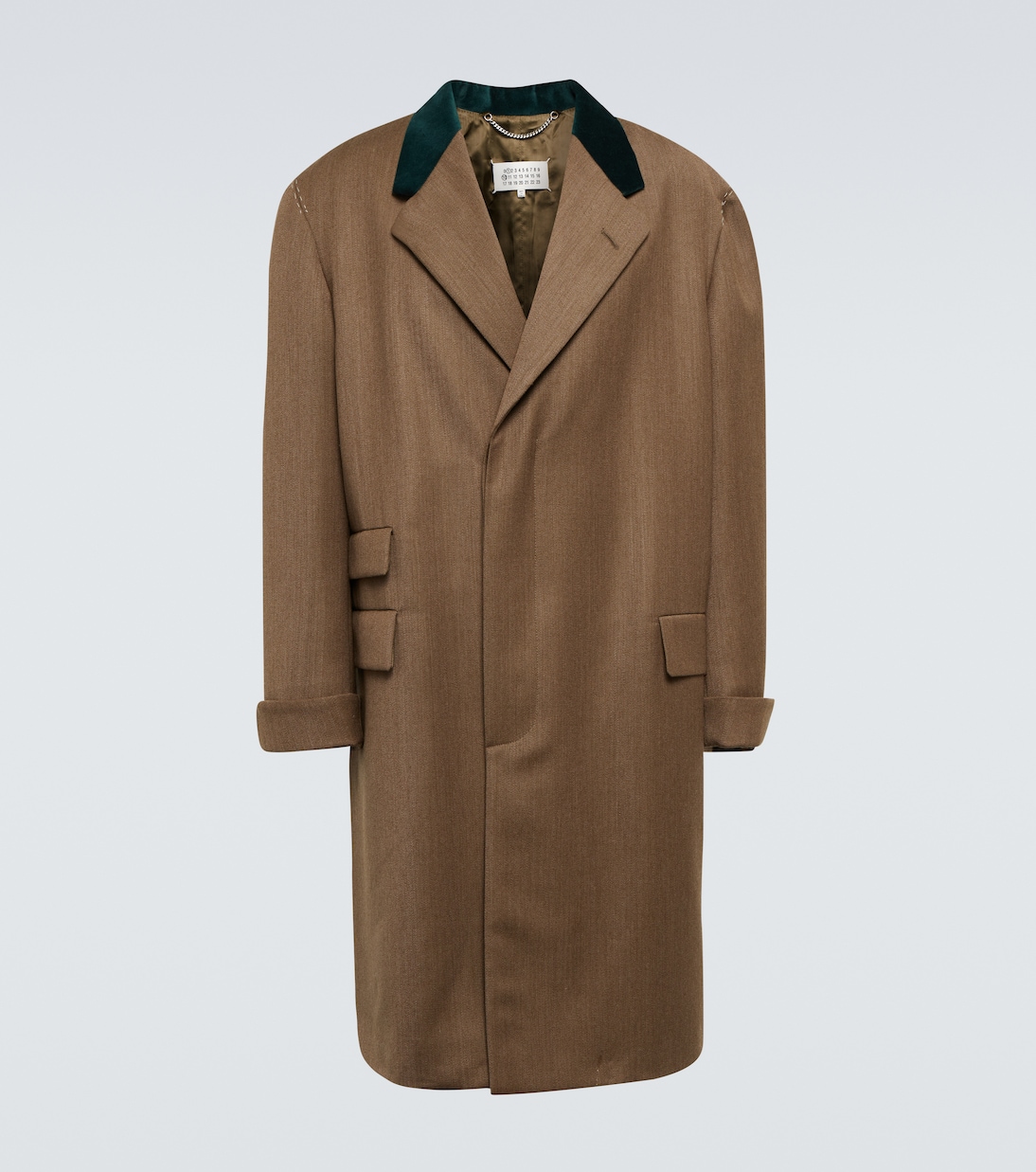 

Шерстяное пальто в процессе работы Maison Margiela, Fig