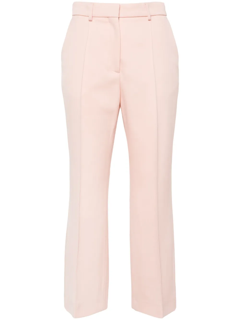 

Расклешенные шерстяные брюки Lanvin, розовый